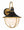 Atley 18.75'' One Light Outdoor Wall Sconce, Matte Black / Textured Gold - Main Product Image.jpg