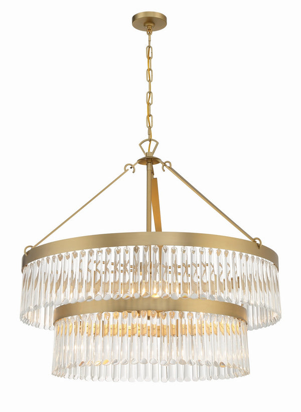 Emorick 32'' Nine Light Chandelier, Modern Gold - Main Product Image.jpg