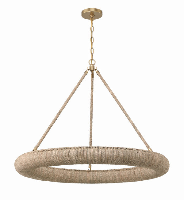 Oaklen 32'' LED Chandelier, Soft Gold - Main Product Image.jpg
