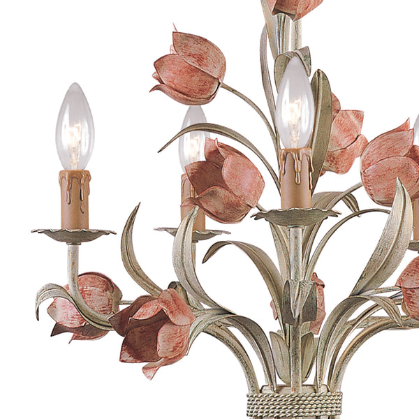 Rockwell 20'' Five Light Chandelier, Sage Rose - Alternate Product Image 2.jpg