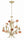 Rockwell 20'' Five Light Chandelier, Sage Rose - Main Product Image.jpg
