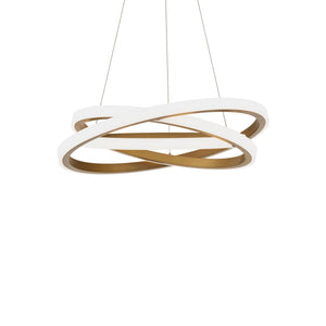 FM Modern 26'' LED Chandelier, Aged Brass - Main Product Image.jpg