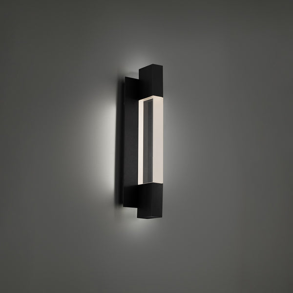 FM Modern 18.13'' LED Outdoor Wall Sconce, Black - Main Product Image.jpg