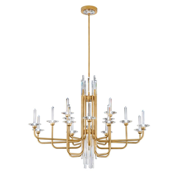 Calliope 27'' LED Chandelier, Soft Gold - Main Product Image.jpg