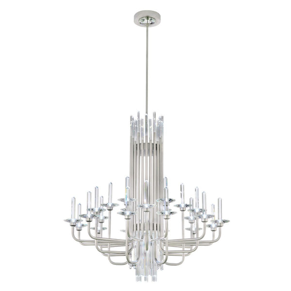 Calliope 40'' LED Chandelier, Soft Silver - Main Product Image.jpg