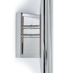Redford 4" Two Lights Sconce, Polished Nickel