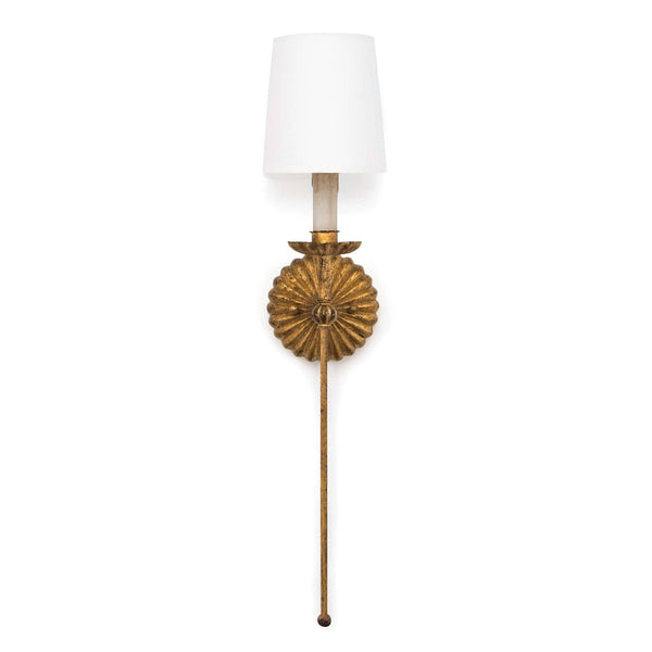 Clove 5" One Light Single Sconce, Antique Gold Leaf