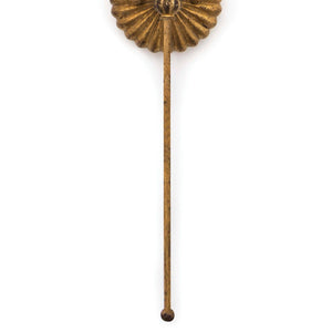 Clove 5" One Light Single Sconce, Antique Gold Leaf