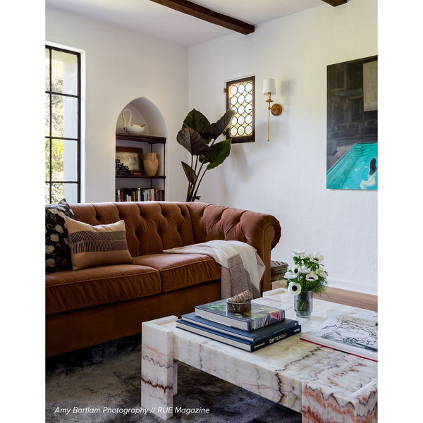 Clove 5" One Light Single Sconce, Antique Gold Leaf