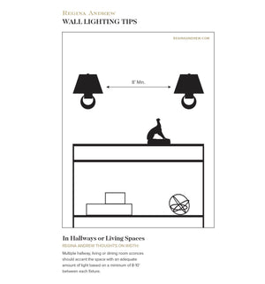 Clove 14" Two Lights Double Sconce, Antique Gold Leaf