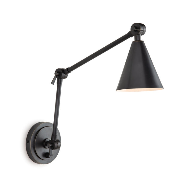 Sal 5" One Light Sconce, Oil Rubbed Bronze