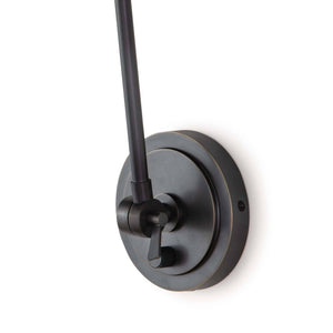 Sal 5" One Light Sconce, Oil Rubbed Bronze