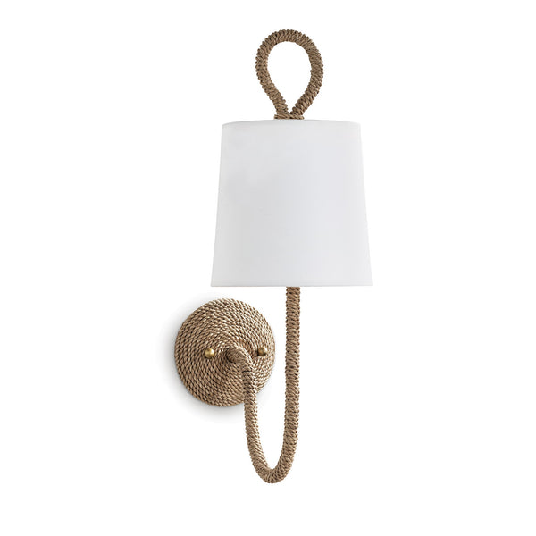 Bimini 7" One Light Single Sconce, Natural