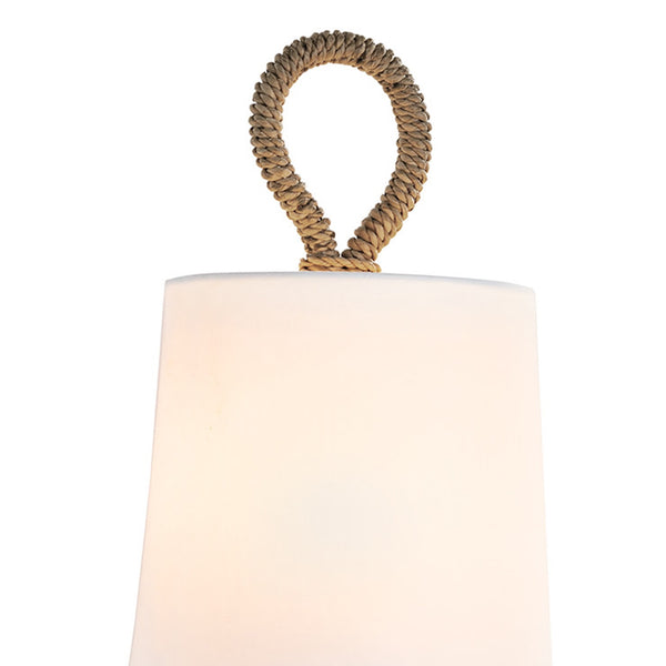 Bimini 7" One Light Single Sconce, Natural