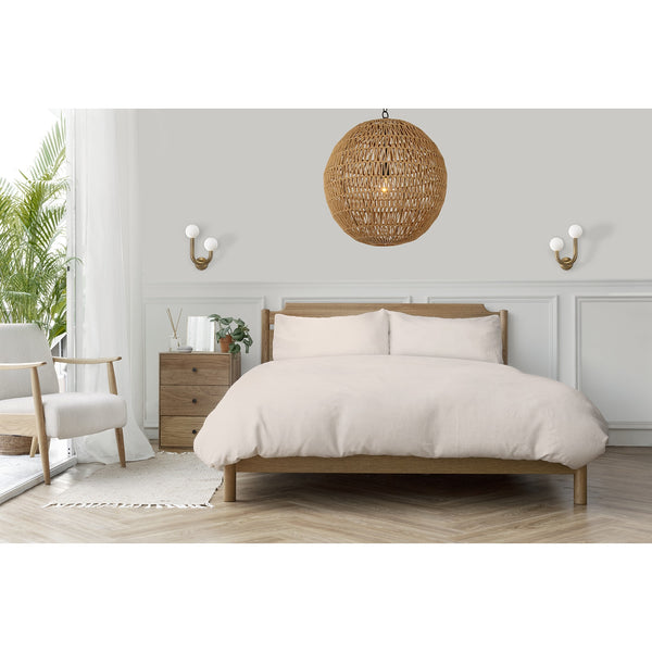 Happy 11" Two Lights Sconce Left Side, Natural Brass