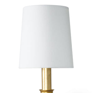 Fisher 5" One Light Single Sconce, Gold Leaf