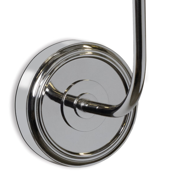 Ariel 6" One Light Sconce, Polished Nickel