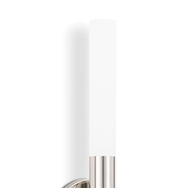 Wick Hilo 4" Two Lights Sconce, Polished Nickel