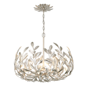 Laurel 23'' Five Light Chandelier, Antique Silver - Main Product Image.jpg