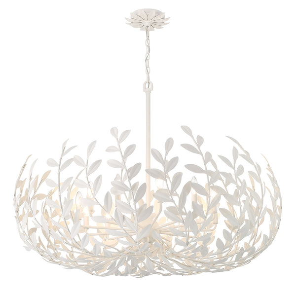 Laurel 42'' 12 Light Chandelier, Matte White - Main Product Image.jpg
