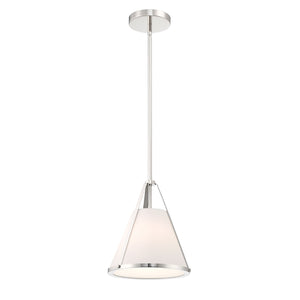 Fuller 9.25'' One Light Pendant, Polished Nickel - Main Product Image.jpg