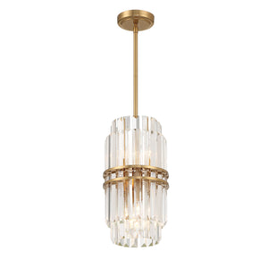 Hayworth 8'' Four Light Pendant, Aged Brass - Main Product Image.jpg