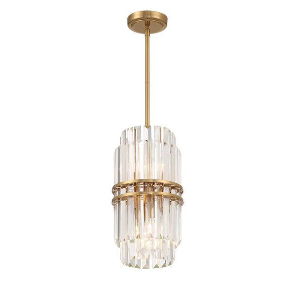 Hayworth 8'' Four Light Pendant, Aged Brass - Main Product Image.jpg
