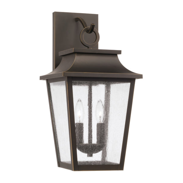 Chastain 20'' Two Light Outdoor Wall Lantern, Oiled Bronze - Main Product Image.jpg