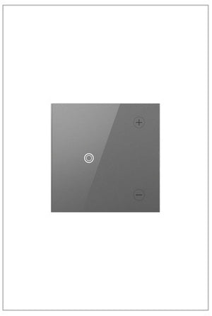 adorne® ADTH4FBL3PM4 0-10V Touch Dimmer, Magnesium, with Microban®