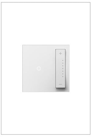 adorne® ADTP4FBL3PW4 0-10V sofTap® Dimmer, White, with Microban®