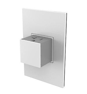 adorne® ARPTR201GW2 20A One-Gang Pop-Out Outlet, White
