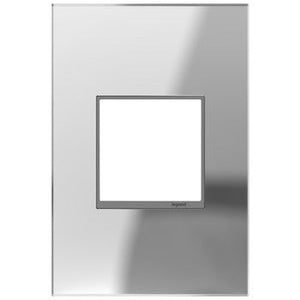 adorne® AWM1G2MR1 Mirror One-Gang Screwless Wall Plate