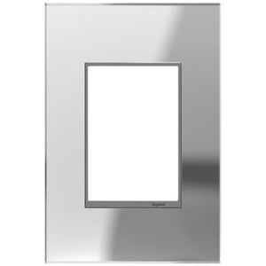 adorne® AWM1G3MR1 Mirror One-Gang-Plus Screwless Wall Plate