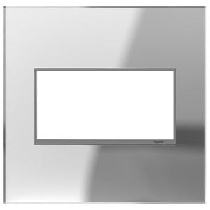 adorne® AWM2GMR1 Mirror Two-Gang Screwless Wall Plate