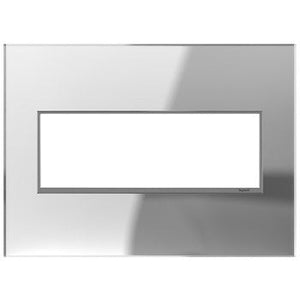 adorne® AWM3GMR1 Mirror Three-Gang Screwless Wall Plate