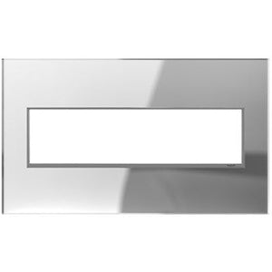 adorne® AWM4GMR1 Mirror Four-Gang Screwless Wall Plate