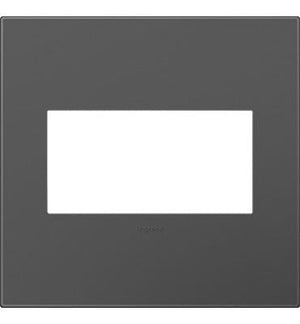 adorne® AWP2GMG4 Magnesium Two-Gang Screwless Wall Plate with Microban®