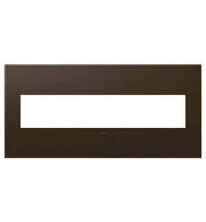 adorne® AWP5GBR1 Bronze Five-Gang Screwless Wall Plate