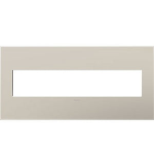 adorne® AWP5GGG1 Greige Five-Gang Screwless Wall Plate