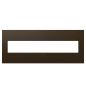 adorne® AWP6GBR1 Bronze Six-Gang Screwless Wall Plate