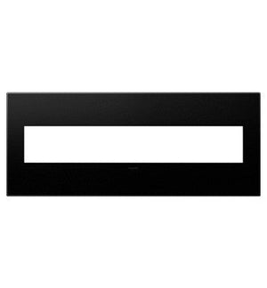 adorne® AWP6GGR1 Graphite Six-Gang Screwless Wall Plate with Microban®