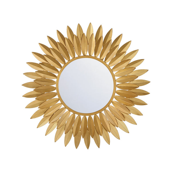Laurel 20" Mirror, Antique Gold