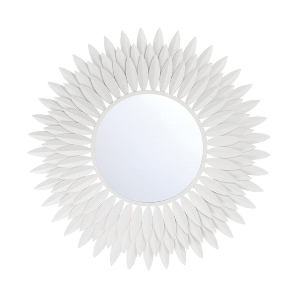 Laurel 24" Mirror, Matte White