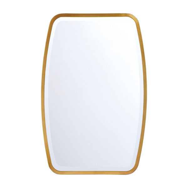 Muse 24" Mirror, Antique Gold