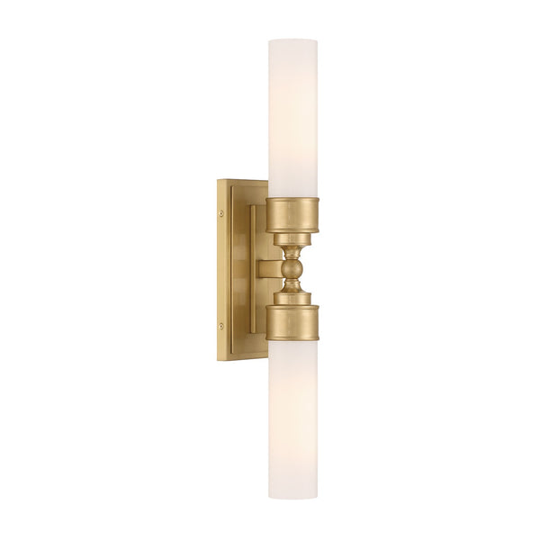 Grant 25" LED Wall Sconce, Aged Brass