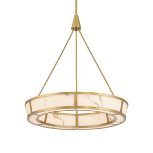 Ravello 24" Chandelier, Legacy Brass