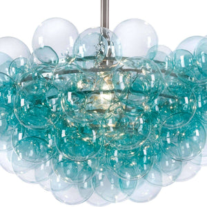 Bubbles 27" One Light Chandelier, Brushed Nickel