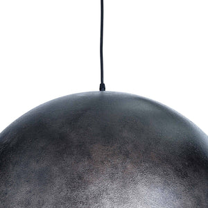 Sigmund 23" One Light Large Pendant, Blackened Steel
