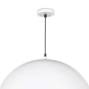 Sigmund 23" One Light Large Pendant, White