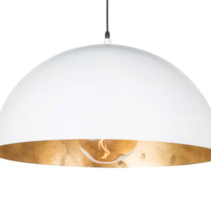 Sigmund 23" One Light Large Pendant, White